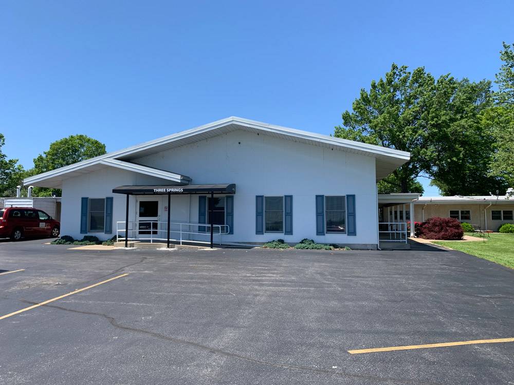An exterior shot of WLC Three Springs facility, from the Three Springs Gallery.